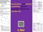 An Initial Network Examination of Repetitive Negative Thinking, Anxiety Sensitivity, Thought Control, and Suicidal Ideation Among a High-Risk Undergraduate Population